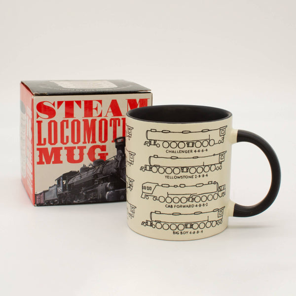 Unemployed Philosophers Guild Mug Steam Locomotive/Train Mug 850038058708