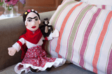 Unemployed Philosophers Guild Plush Frida Kahlo Little Thinker 814229001027