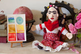Unemployed Philosophers Guild Plush Frida Kahlo Little Thinker 814229001027