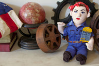 Unemployed Philosophers Guild Plush Rosie the Riveter Little Thinker 814229002512