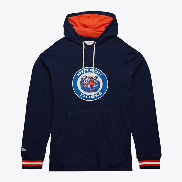Navy Detroit Tigers Legendary Slub Vintage Logo Pullover Hoodie