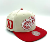 NHL Vintage Off-White Snapback Red Wings