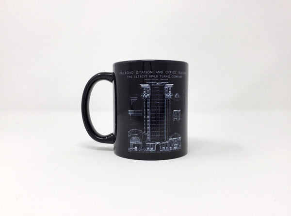 welldone goods Mug Michigan Central Station Railroad and Office Building Mug 36810753