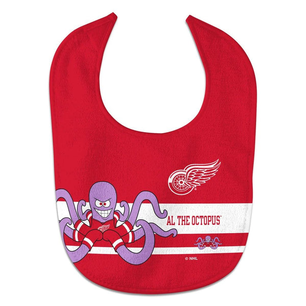 WinCraft Bib Detroit Red Wings All Pro Baby Bib 099606094636