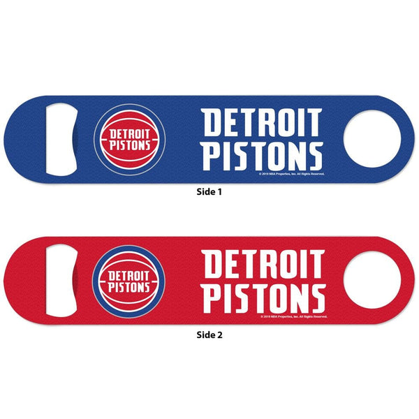 WinCraft Bottle Opener Detroit Pistons Metal Bottle Opener 2 Sided 194166083714