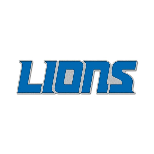 WinCraft Enamel Pin Detroit Lions wordmark Collector Enamel Pin 194166546042
