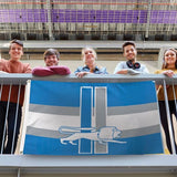 WinCraft Flag Detroit Lions / Classic Logo Retro Flag 032085472861