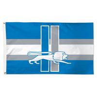 WinCraft Flag Detroit Lions / Classic Logo Retro Flag 032085472861