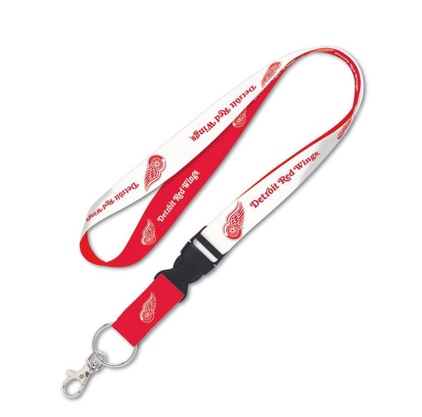 WinCraft Lanyard Detroit Red Wings Lanyard w/detachable buckle 1" 032085349057