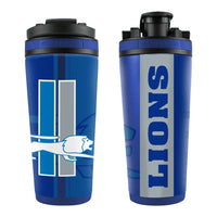 WinCraft Thermos Detroit Lions Classic 26oz 4D Stainless Steel Ice Shaker 010943196432