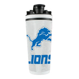 WinCraft Thermos Detroit Lions White 26oz 4D Stainless Steel Ice Shaker 010943125784