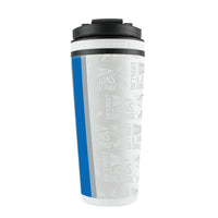 WinCraft Thermos Detroit Lions White 26oz 4D Stainless Steel Ice Shaker 010943125784