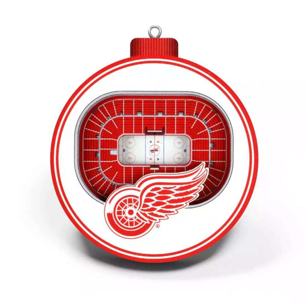You The Fan Christmas Ornament Detroit Red Wings Fan Ornament 810008498149
