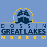 Dossin Great Lakes Museum T-Shirt - Carolina Blue - Detroit Historical Society