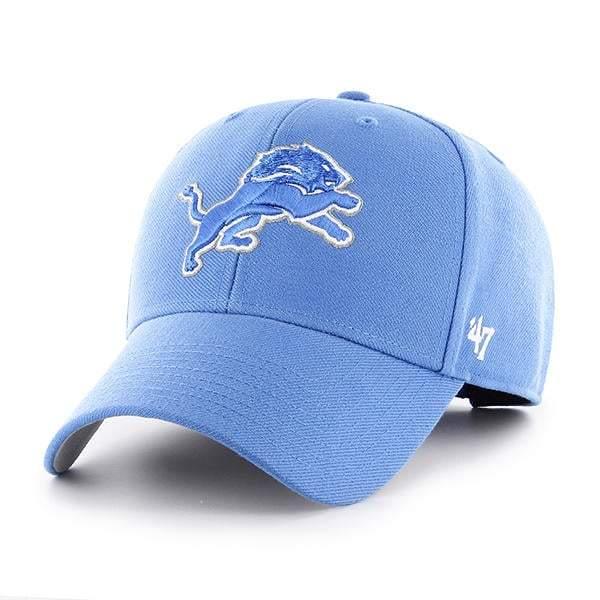 Detroit Lions '47 Brand MVP Adjustable Ball Cap Hat Blue - Detroit Historical Society