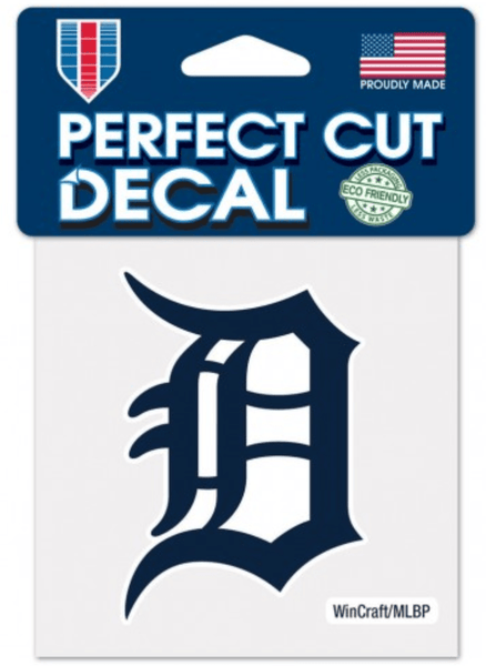 Detroit Tigers Window Decal 4 x 4 - Detroit Historical Society