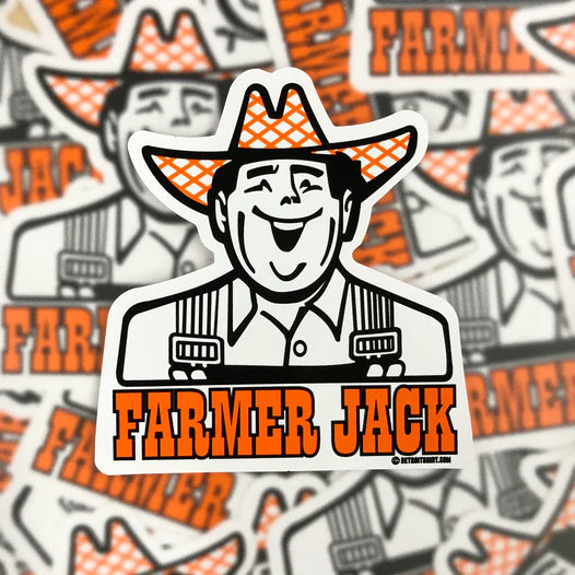 Farmer Jack Sticker - Detroit Historical Society