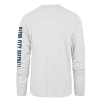 Detroit Lions 47 Brand Men’s White Wash Long Sleeve T-Shirt - Detroit Historical Society