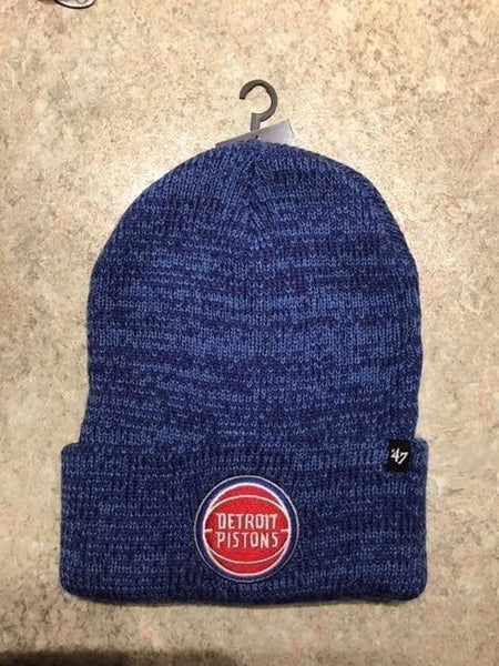 Detroit Pistons Brain Freeze Cuff Knit by 47 Brand - Detroit Historical Society