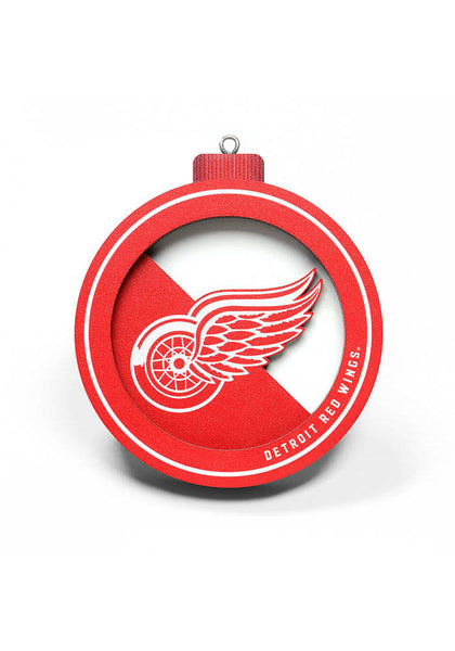 Detroit Red Wings Logo Fan Ornament
