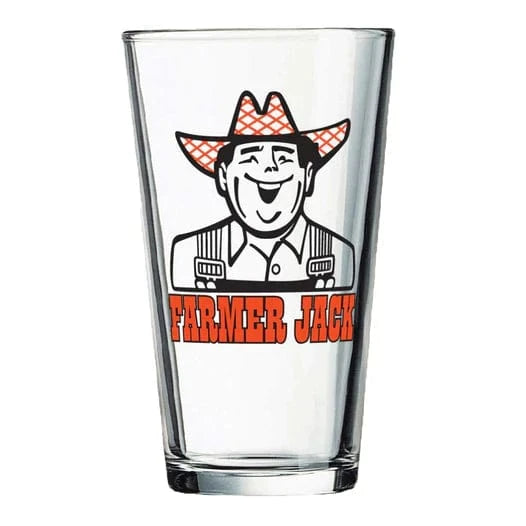 Detroit Shirt Company pint glass Farmer Jack Pint Glass 80980615