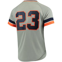 Kirk Gibson Detroit Tigers Mitchell & Ness Jersey - Gray - Detroit Historical Society