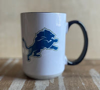 Detroit Lions Inner Color Mug