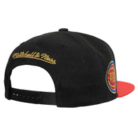 Mitchell & Ness Hat Detroit Pistons 75th Anniversary Gold Snapback 195563570357