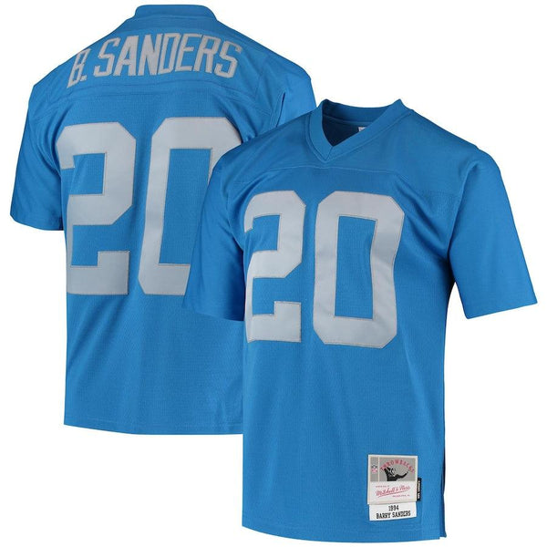 Mitchell & Ness Jersey Men's Detroit Lions Barry Sanders 1994 Legacy Replica Jersey