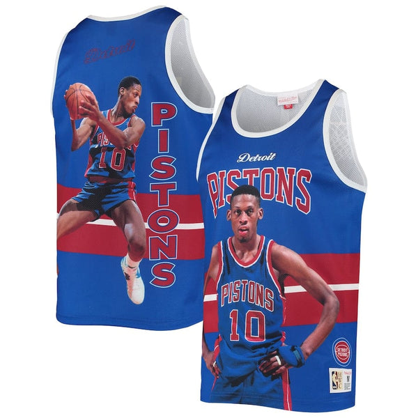 Mitchell & Ness Jersey NBA Sublimated Player Tank Pistons Dennis Rodman