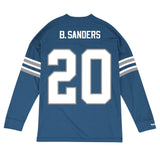 Mitchell & Ness Longsleeve Detroit Lions 1993 Barry Sanders Name & Number Longsleeve Shirt