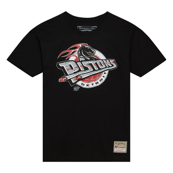 Mitchell & Ness T-Shirt Detroit Pistons Cracked Cement Tee