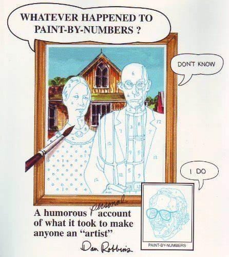 Possum Hill Press Book Whatever happened to paint-by-numbers? 9780966069341