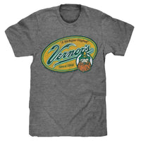 Mens Vernor's "A Michigan Original" T-shirt (Heather Grey) - Detroit Historical Society